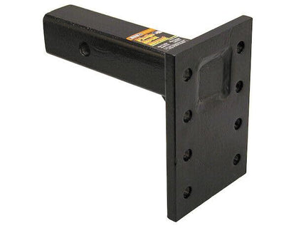 Buyers Products PM87 Pintle Hook Mount 3-Position 2 Inch Receiver Black - size: 9 in. Shank, style: 3-Position