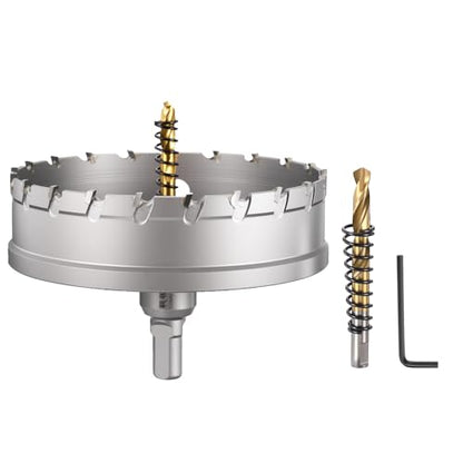 Tungsten Carbide Tipped Hole Saw 4-23/32 Inch 120mm Hole Cutter - size: 4-23/32 Inch (120mm)