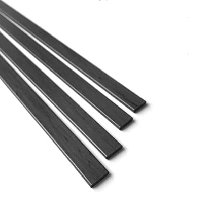 Carbon Fiber Board: Length: 500mm, Thickness: 1mm, Width: 4mm; (20 PCS)