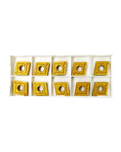 10Pcs Carbide Turning Inserts CNMG432 CNMG120408-TM - size: CNMG432 CNMG120408-TM 10pcs
