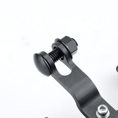 8 Sets 1/2-13 x 2 Carriage Bolt Kit & Nuts & Flat Washers Black 304 SS - size: 1/2-13 x 2" (8 Sets)