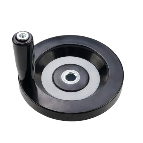 4.92"/ 125mm Black Back Corrugated Hand Wheel for Milling Machine