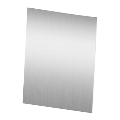 16 x 12 Inch 304 Stainless Steel Sheets, 11Gauge Thickness Stainless Steel Plates Stainless Steel Shim Plates Metal Sheets for Kitchen DIY Craft Making (3 mm / 1/8 Inch Thickness) - size: 16 x 12 inch