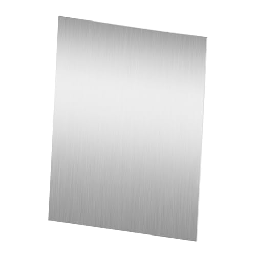 16 x 12 Inch 304 Stainless Steel Sheets, 11Gauge Thickness Stainless Steel Plates Stainless Steel Shim Plates Metal Sheets for Kitchen DIY Craft Making (3 mm / 1/8 Inch Thickness) - size: 16 x 12 inch