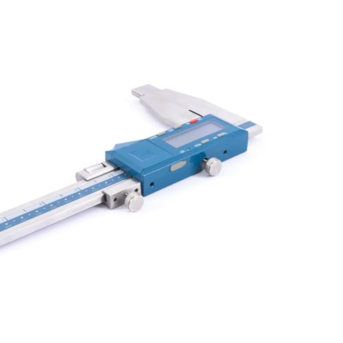 Dasqua 0-24"/600mm Heavy Duty Long Jaw Absolute Origin Digital Caliper, IP54 Stainless Steel Electronic Measuring Tool, in/mm Conversion, Accurary ±0.002"/0.05mm, Resolution 0.0005"/0.01mm - size: Heavy Duty 24"