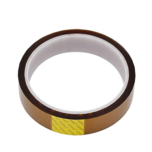 20mm x 33M (0.8" x 108ft) High Temperature Resistant Polyimide Tape - size: 20mm