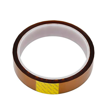20mm x 33M (0.8" x 108ft) High Temperature Resistant Polyimide Tape - size: 20mm