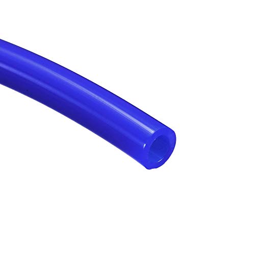 uxcell Pneumatic Air Tubing, 6mm OD x 4mm ID 10m(32.8ft) PU Polyurethane Air Compressor Tubing Hose Pipe Blue