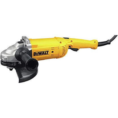 DEWALT Angle Grinder, 9-Inch, 6,500 RPM, 4.0-HP (DWE4519), Yellow