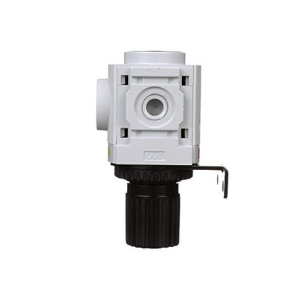 PneumaticPlus PPR3-N02BG High Flow Air Pressure Regulator, 1/4" NPT - size: 1/4" NPT (High Flow)