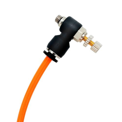 Beduan Pneumatic Push to Connect Air Flow Control Valve 4mm OD x M5 Male - size: 4mm OD-M5 Male