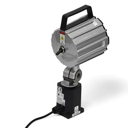 Electrix 8700 Machine Tool LED Light, 4-3/4" Arm Length, 2800 Lumens, 20W, Silver Color, Material of Construction: Steel, Articulating Arm Task Light