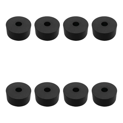 8 PCS Multi Purpose Rubber Spacer, 1-3/4" OD x 1/2" ID x 3/4" Thickness - size: 1-3/4" OD x 1/2" ID x 3/4" Thickness