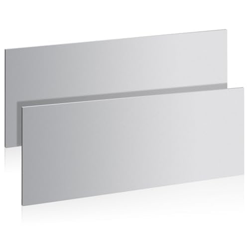 2 Pcs 18 Gauge Sheet Metal Steel, 24" x 12" Cold Rolled Steel Plate - size: 24"x12", 18 Gauge