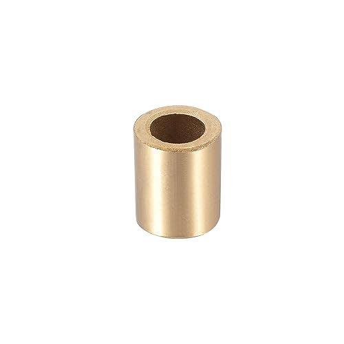 Othmro 10Pcs Sleeve Bearing, 0.39" Bore x 0.63"OD x 0.79" Length Self-Lubricating Bushings for Sliding Parts of Machinery, Printing Presses, Textile Machines Reduce Shaft and Hole Wear