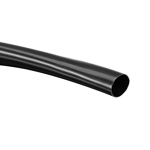 uxcell Black PVC Tube Wire Harness Tubing, 18mm ID 10ft Sleeve for Wire Sheathing Wire Protection - color: Black, size: 18mm
