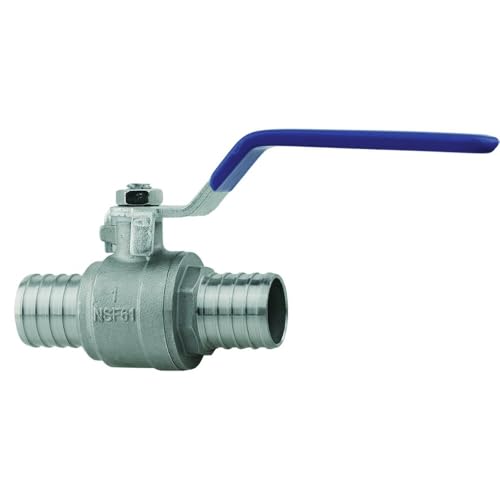 1" PEX Ball Valve - Stainless Steel