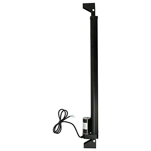 Homend 2Pcs Black Heavy Duty Steel Mounting Brackets for Linear Actuator 1Pair