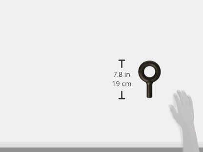 Williams JHWEB-12T Plain Pattern Eyebolt with 1-1/4-Inch Shank Diameter and 7 Threads Per Inch - size: 1 1/4", style: Plain Pattern