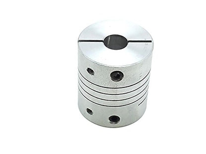 8x12.7mm 1/2" Flexible Shaft Coupling Stepper Motor Coupler D25 L30