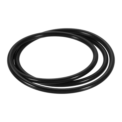 uxcell 10Pcs AS-160 O-Rings, Nitrile Rubber O-Rings 5-1/4" ID, 5-7/16" OD, 3/32" Width Round Sealing Gasket for Automotive Machine Plumbing Sealing Repair (70 Durometer, Black) - size: 5-1/4" ID, 5-7/16" OD, 3/32" Width