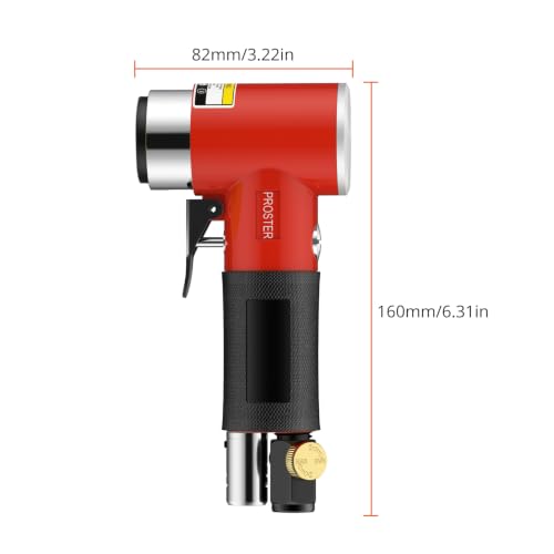 Proster Random Orbital Air Sander 1/2/3Inch Mini Pneumatic Sander Kit