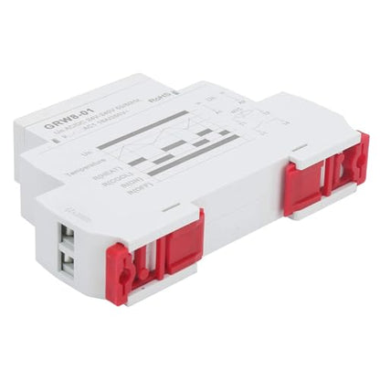 Temperature Control Relay High/Low Temperature Monitor GRW8-01 Temp Controller with LED Display and Probe