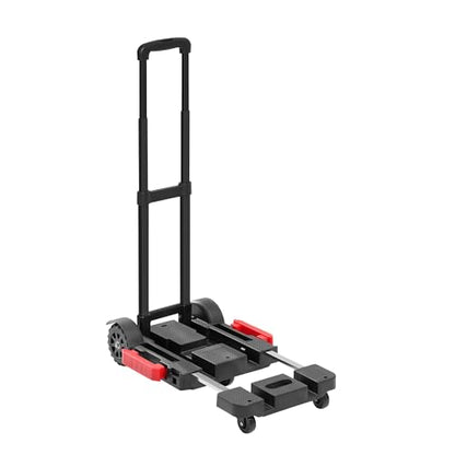 Folding Hand Truck Dolly, 220 lb Portable Utility Cart