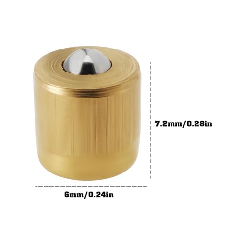 Create idea 30pcs 6mm Press Fit Button Copper Oiler for Old-fashioned Machinery Lubrication