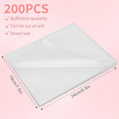 200 Nail Dust Collector Filter - Nail Fan Filter Paper Disposable