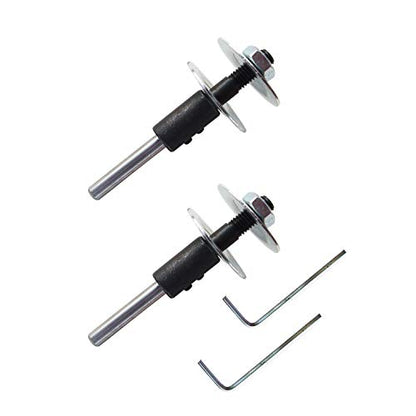 Shaft Arbor Extension Motor Arbor Threaded Shaft (2 Sets) - color: 2 sets