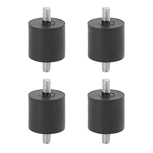 LiebeWH Rubber Vibration Mounts M8 Heavy Duty Shock Absorbing 4Pc - size: M8