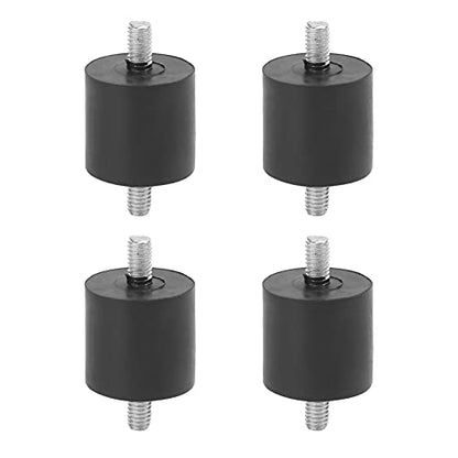 LiebeWH Rubber Vibration Mounts M8 Heavy Duty Shock Absorbing 4Pc - size: M8