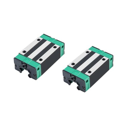 HGH25CA Linear Slider Bearing, 2pcs HGH25CA Square Bearing Slider Block, for HG25 High Assembly CNC Linear Guide for CNC Machines. - size: HGH25CA, style: Standard slider