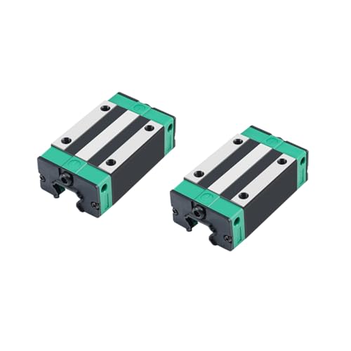 HGH15CA Linear Slider Bearing, 2pcs HGH15CA Square Bearing Slider Block, for HG15 High Assembly CNC Linear Guide for CNC Machines. - size: HGH15CA, style: Standard slider