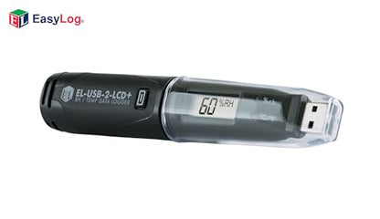 Lascar Electronics EL-USB-2-LCD+ High Accuracy Humidity Temperature and Dew Point Data Logger with LCD