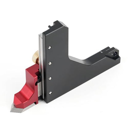 TOOLCOOL Table Saw Height Gauge Router Depth Gauge Tool Setting Gauge with Scriber Marking Tool Function (Imperial)