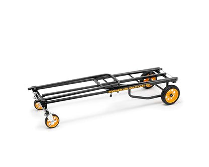 Rock-N-Roller R8RT (Mid) 8-in-1 Folding Multi-Cart/Hand Truck/Dolly/Platform Cart/34" to 52" Telescoping Frame/500 lbs. Frame Capacity, Black - style: R8RT