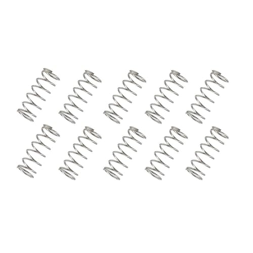 150pcs Compression Springs, 304 Stainless Steel Small Pen Spring, Length 10-30mm, OD 4-6mm, Wire Diameter 0.3-0.5mm (Color : 150pcs, Size : 0.4 * 5 * 30mm) - size: 0.4*5*30mm
