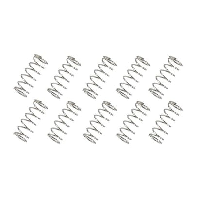 150pcs Compression Springs, 304 Stainless Steel Small Pen Spring, Length 10-30mm, OD 4-6mm, Wire Diameter 0.3-0.5mm (Color : 150pcs, Size : 0.4 * 5 * 30mm) - size: 0.4*5*30mm
