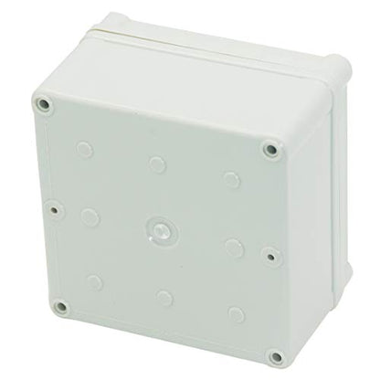 Zulkit Junction Box ABS Plastic Dustproof Waterproof IP67 Junction Boxes Universal Electrical Project Enclosure DIY Electronic Project Box Grey 4.92 x 4.92 x 2.95 inch (125 x 125 x 75 mm) - size: 4.92" x 4.92" x 2.95"