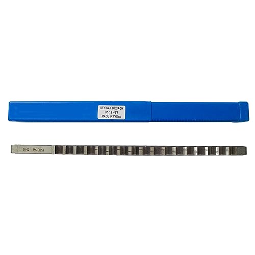 Keyway Broach D-12mm High Speed Steel for CNC Cutting Machine Tool - size: D-12mm