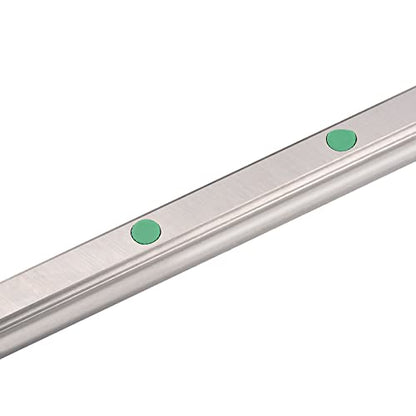 250MM Linear Rail 2PCS HGR15 Linear Guide Rail HGH15 Linear Slide Rail with 4PCS HGH15CA Carriage Slider Block CNC Kit - size: 250MM