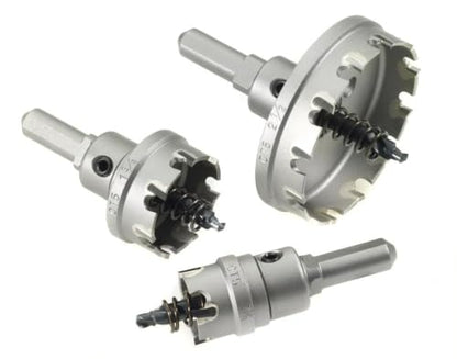 Champion Cutting Tool CT5-1-3/16 Carbide Tipped Hole Cutter: Up to 3/16" depth of cut, CT5-2-1/4 - size: CT5-2-1/4