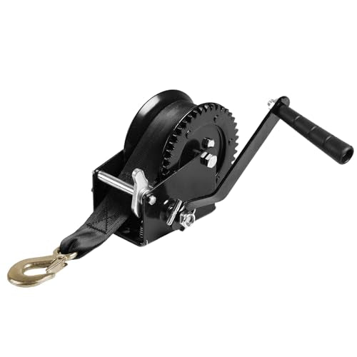 Jack Boss 1200 lbs Hand Winch - size: 1200 lbs