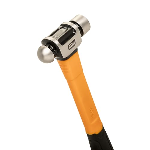 GEARWRENCH 8 oz. Ball Pein Hammer with Fiberglass Handle | GWHFGBP8 - style: 8 oz.