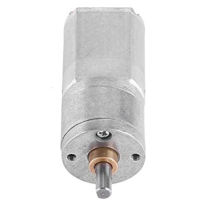 Generic DC 12V High Torque Gear Motor Gear Reduction Motor Reduction 15-200RPM Optional Full Metal Gears 20mm Diameter for DIY Robotics Industrial Applications (12V 15RPM) - size: 12V 15RPM