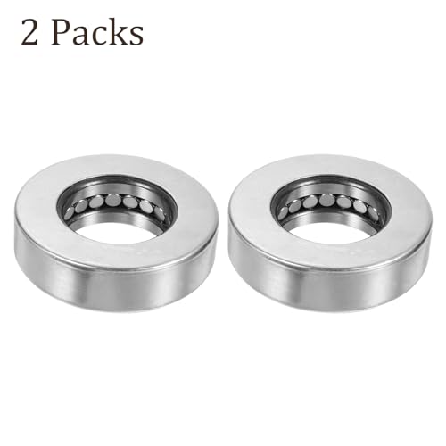 uxcell 2Sets T151 Thrust Tapered Roller Bearings 1.51" Bore, ABEC3 - size: T151