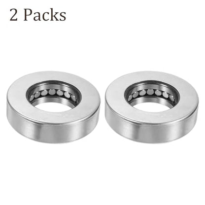 uxcell 2Sets T151 Thrust Tapered Roller Bearings 1.51" Bore, ABEC3 - size: T151