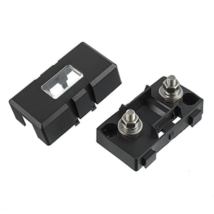 BOJACK 125 Amp AMI/Midi Fuse Holders and High Current Bolt-on Midi Fuses 125A for Cars Trucks Vehicles (Pack of 2 - style: 125A